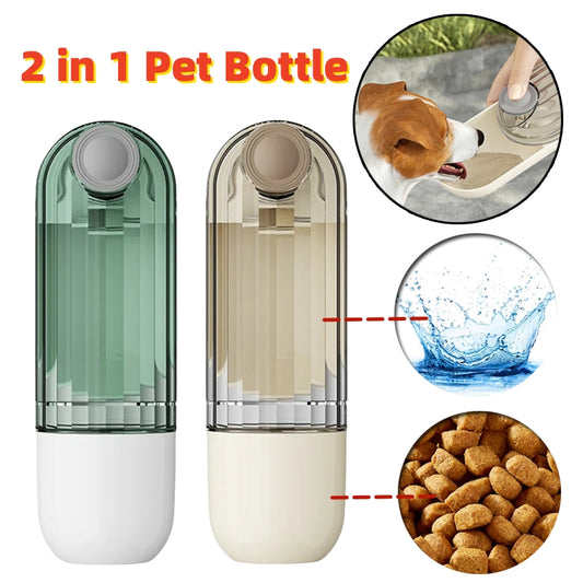 For Picks™ Green PawsPal: Portable 2-in-1 Pet Water Cup 🐾