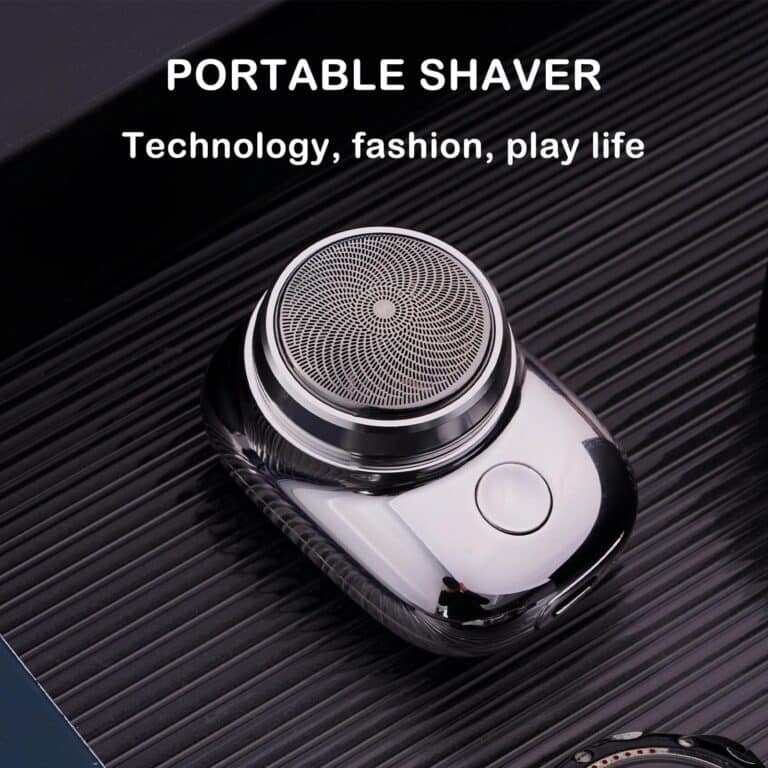 For Picks™ USB Rechargeable Mini Shaver: Wet/Dry Portable Grooming Tool for Men